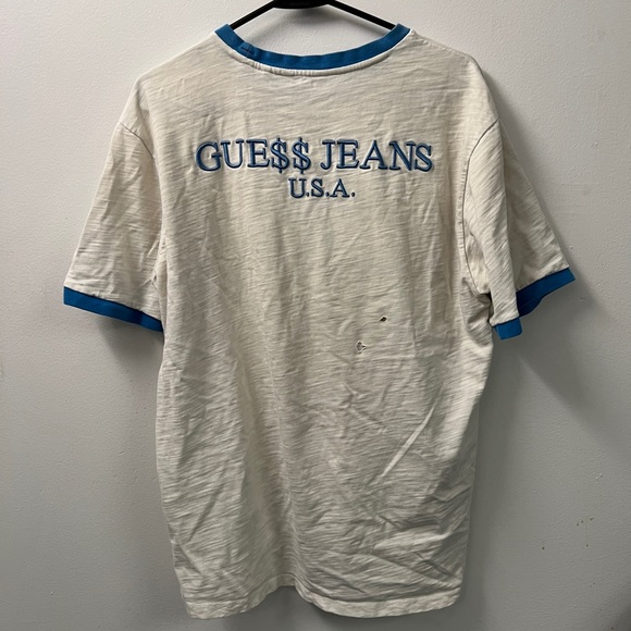 ASAP ROCKY X GUESS RINGER TSHIRT - Picture 3 of 4
